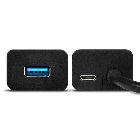 HUE-S2BP Hub 4-portowy USB 3.2 Gen 1 charging hub 1.2m kabel, AC adapter HUE-S2BP Hub 4-portowy USB 3.2 Gen 1 charging hub 1.2m kabel, AC adapter