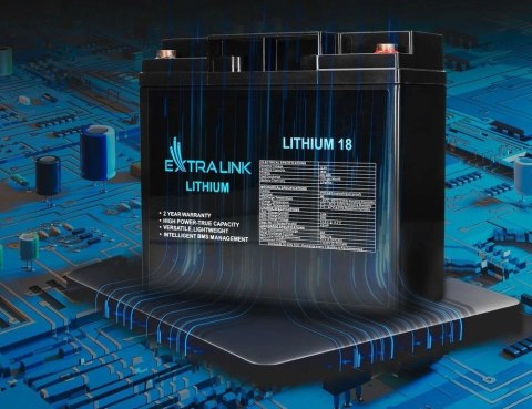 Akumulator LiFePO4 18AH 12.8V BMS EX.30417 Akumulator LiFePO4 18AH 12.8V BMS EX.30417