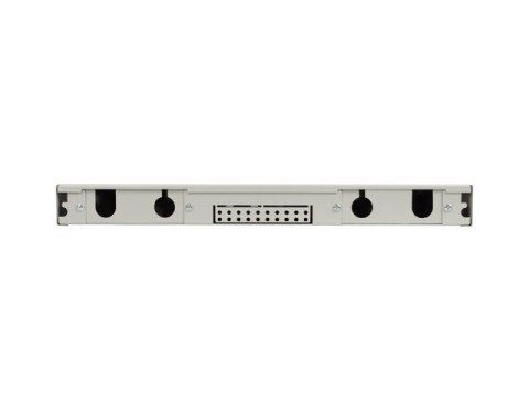 Przełącznica światłowodowa 12XSC simplex/12XLC duplex rack 19 1U szara + akcesoria Przełącznica światłowodowa 12XSC simplex/12XLC duplex rack 19 1U szara + akcesoria
