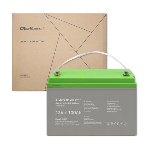 Akumulator żelowy Deep Cycle | 12V | 100Ah Akumulator żelowy Deep Cycle | 12V | 100Ah
