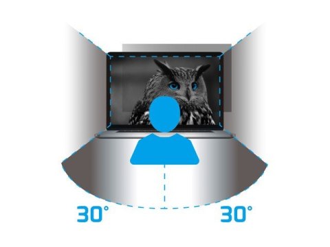 Filtr prywatyzujący RODO Owl 23.8 cala 16:9 Filtr prywatyzujący RODO Owl 23.8 cala 16:9