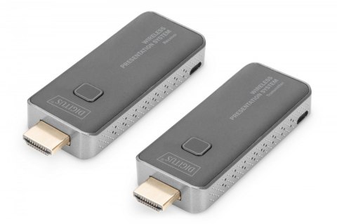 Przedłużacz/Extender HDMI prezentacyjny, bezprzewodowy 50m 1080p 60Hz 5GHz (zestaw) Przedłużacz/Extender HDMI prezentacyjny, bezprzewodowy 50m 1080p 60Hz 5GHz (zestaw)