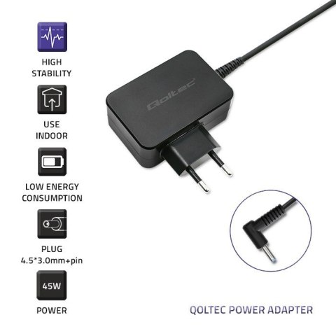 Zasilacz do ultrabooka HP 45W | 19.5V | 2.31A | 4.5x3.0+pin Zasilacz do ultrabooka HP 45W | 19.5V | 2.31A | 4.5x3.0+pin