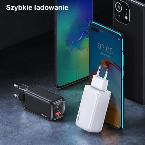 Ładowarka sieciowa T47 USB/ USB-C 65W PD Fast Ładowarka sieciowa T47 USB/ USB-C 65W PD Fast
