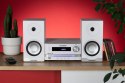 Mikrowieża all-in-one Bluetooth, HDMI ARC, Wejście optyczne CD/MP3/USB/AUX Zegar/ Alarm