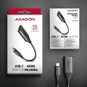 RVC-HI2M Adapter aktywny USB-C -> HDMI 2.0 4K/60Hz Aluminum, 25cm kabel