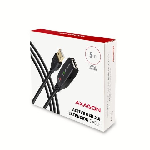 ADR-205 USB 2.0 A-M -> A-F aktywny kabel przedłużacz/wzmacniacz 5m ADR-205 USB 2.0 A-M -> A-F aktywny kabel przedłużacz/wzmacniacz 5m
