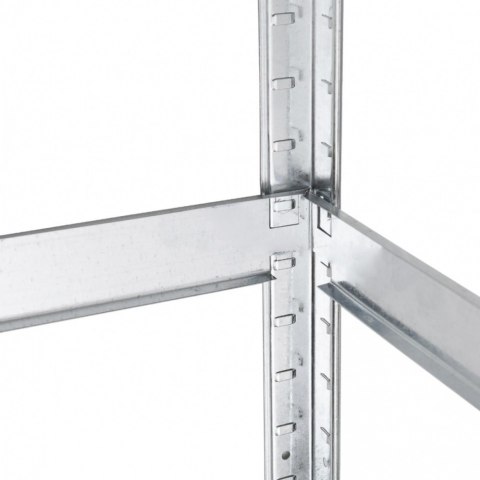 Regał magazynowy metalowy szafka 175 kg x5 ocynk rozkładany MDF GB378 Regał magazynowy metalowy szafka 175 kg x5 ocynk rozkładany MDF GB378