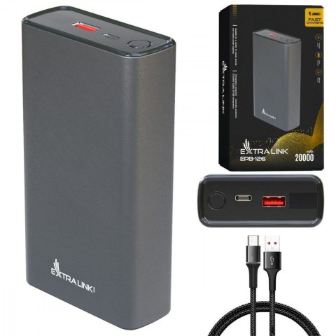 Powerbank EPB-126 srebrny EX.19539 Powerbank EPB-126 srebrny EX.19539