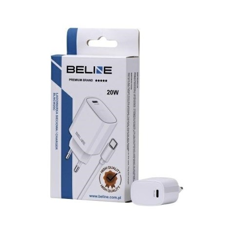 Ładowarka sieciowa 20W USB-C + kabel USB-C, biała Ładowarka sieciowa 20W USB-C + kabel USB-C, biała