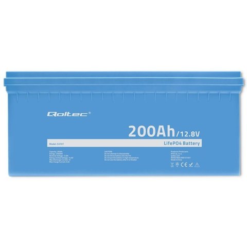 Akumulator LiFePO4 Litowo-Żelazowo-Fosforanowy | 12.8V | 200Ah | 2560Wh | BMS Akumulator LiFePO4 Litowo-Żelazowo-Fosforanowy | 12.8V | 200Ah | 2560Wh | BMS