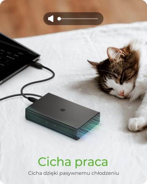 Obudowa IB-RD2253-C31 zew. Raid dla 2,5 SATA HDD na USB 3.2 Gen 2, RAID 0,1, SINGLE, LARGE Obudowa IB-RD2253-C31 zew. Raid dla 2,5 SATA HDD na USB 3.2 Gen 2, RAID 0,1, SINGLE, LARGE