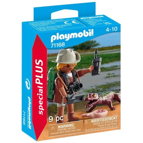 Zestaw z figurką Special Plus 71168 Badacz z aligatorem Zestaw z figurką Special Plus 71168 Badacz z aligatorem