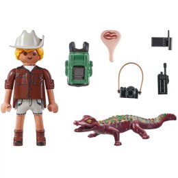 Zestaw z figurką Special Plus 71168 Badacz z aligatorem