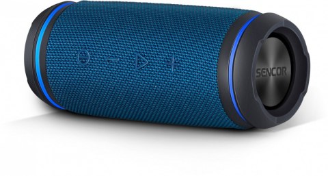 Głośnik Bluetooth SSS 6400 Sirius 30W, TWS, NFC, IPX6 Niebieski Głośnik Bluetooth SSS 6400 Sirius 30W, TWS, NFC, IPX6 Niebieski