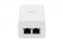 Zasilacz/Adapter PoE+ 802.3at, max. 52V 30W Gigabit 10/100/1000 Mbps, aktywny, Biały