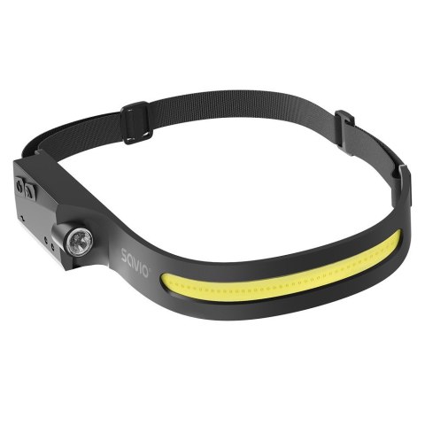 Latarka czołowa LED z czujnikiem ruchu, USB-C, 350 lm, zasięg 80m, FL-02 Latarka czołowa LED z czujnikiem ruchu, USB-C, 350 lm, zasięg 80m, FL-02