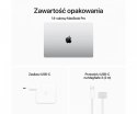 MacBook Pro 14,2 cali: M3 8/10, 8GB, 1TB - Gwiezdna szarość