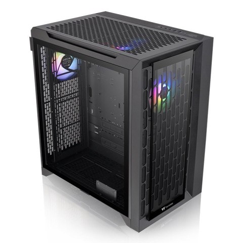 Obudowa CTE C700 ARGB 14cmx3 Tempered Glassx2 - Czarna Obudowa CTE C700 ARGB 14cmx3 Tempered Glassx2 - Czarna