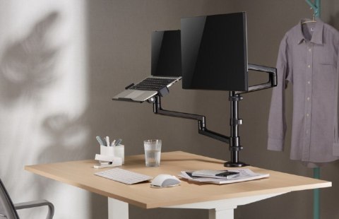 Uchwyt do monitora max 27\'\' i laptop do 17\'\' Uchwyt do monitora max 27\'\' i laptop do 17\'\'