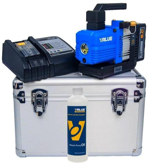 Pompa próżniowa akumulatorowa Value VRP-2DLi 56L Pompa próżniowa akumulatorowa Value VRP-2DLi 56L