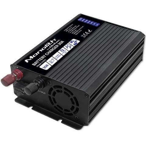 Inteligentna ładowarka do akumularów LiFePO4 AGM GEL SLA | 30A | 12V Inteligentna ładowarka do akumularów LiFePO4 AGM GEL SLA | 30A | 12V