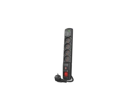 Listwa zasilająca F4 USB A+C 3m 4x 230V PD3.0 QC Czarna Listwa zasilająca F4 USB A+C 3m 4x 230V PD3.0 QC Czarna