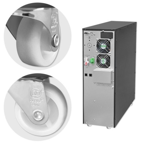 Zasilacz awaryjny UPS 6kVA | 6000W | Power Factor 1.0 | LCD | EPO| USB | On line Zasilacz awaryjny UPS 6kVA | 6000W | Power Factor 1.0 | LCD | EPO| USB | On line