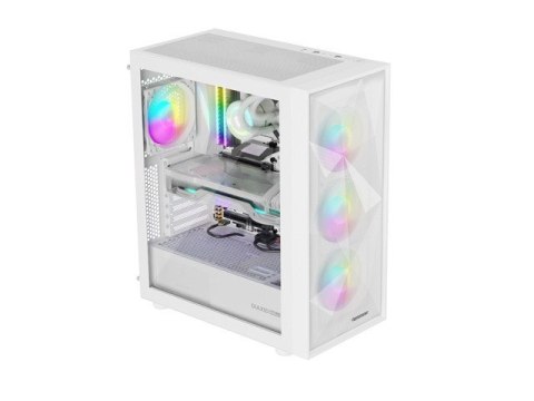 Obudowa Genesis Diaxid 605 ARGB MIDI TOWER USB-C Biała Obudowa Genesis Diaxid 605 ARGB MIDI TOWER USB-C Biała