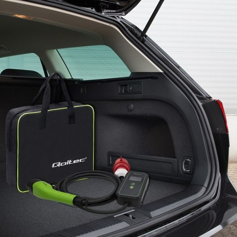 Mobilna ładowarka do samochodu elektrycznego EV z regulacją 2w1 Typ2 | 7kW | 230V | CEE 3 PIN | WiFi | LCD | Przenosna | Wallbo Mobilna ładowarka do samochodu elektrycznego EV z regulacją 2w1 Typ2 | 7kW | 230V | CEE 3 PIN | WiFi | LCD | Przenosna | Wallbo
