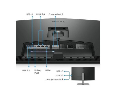 Monitor 31.5 cala PD3225U LED 5ms/2K/2000:1/HDMI/Czarny Monitor 31.5 cala PD3225U LED 5ms/2K/2000:1/HDMI/Czarny