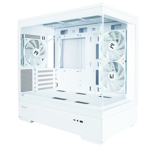 Obudowa P30 V2 MicroATX Mini Tower 3 FansRGB Biała Obudowa P30 V2 MicroATX Mini Tower 3 FansRGB Biała
