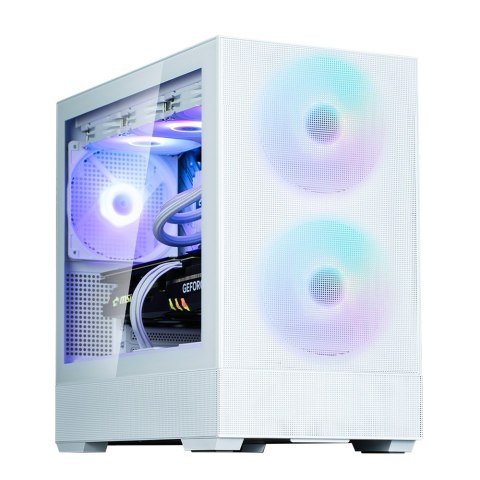 Obudowa P30Air mATX Mini Tower ARGB Fansx3 biała Obudowa P30Air mATX Mini Tower ARGB Fansx3 biała