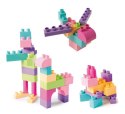 Klocki 50 elementów Kids Blocks różowe