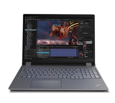 Mobilna stacja robocza ThinkPad P16 G2 21FA005HPB W11Pro i7-14700HX/2X32GB/1TB/RTX 3500 12GB/16.0 WQXGA/Strom Grey/3YRS CI + CO2 Mobilna stacja robocza ThinkPad P16 G2 21FA005HPB W11Pro i7-14700HX/2X32GB/1TB/RTX 3500 12GB/16.0 WQXGA/Strom Grey/3YRS CI + CO2