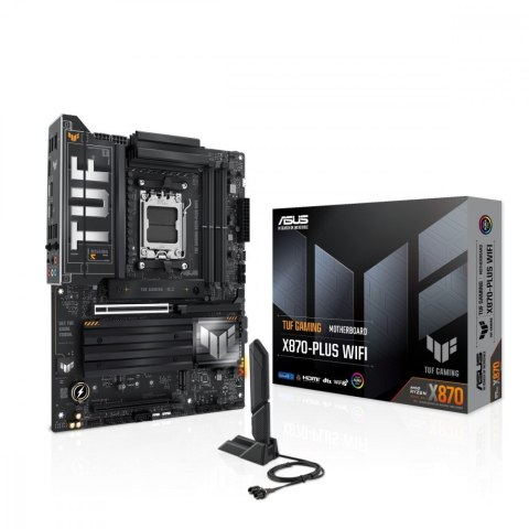 Płyta główna TUF GAMING X870-PLUS WIFI AM5 4DDR5 HDMI/USB-C Płyta główna TUF GAMING X870-PLUS WIFI AM5 4DDR5 HDMI/USB-C