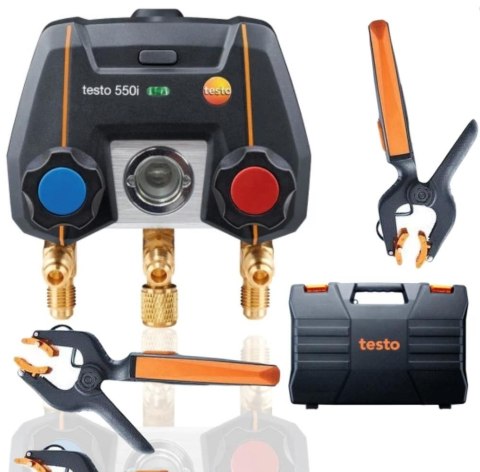 Elektroniczna oprawa zaworowa Testo 550i zestaw Smart 0564 3550 Elektroniczna oprawa zaworowa Testo 550i zestaw Smart 0564 3550
