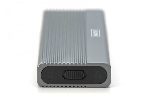 Obudowa USB 3.1 Typ C na dysk SSD M.2 SATA 6 Gbps aluminiowa, beznarzędziowa Obudowa USB 3.1 Typ C na dysk SSD M.2 SATA 6 Gbps aluminiowa, beznarzędziowa