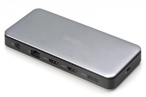 Stacja dokująca USB Typ C 11-portów 2x HDMI 1x DisplayPort 4K/60Hz DC-Jack 150W Stacja dokująca USB Typ C 11-portów 2x HDMI 1x DisplayPort 4K/60Hz DC-Jack 150W