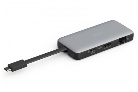 Stacja dokująca podróżna USB Typ C 7-portów HDMI 4K/60Hz PD 3.0 Stacja dokująca podróżna USB Typ C 7-portów HDMI 4K/60Hz PD 3.0