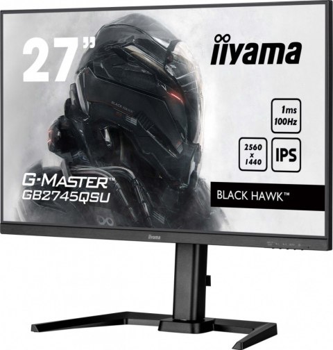 Monitor 27 cali GB2745QSU-B2,IPS,QHD,100Hz,1ms,2xUSB,300cd Monitor 27 cali GB2745QSU-B2,IPS,QHD,100Hz,1ms,2xUSB,300cd