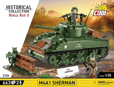 Klocki M4A1 Sherman 663 klocki Klocki M4A1 Sherman 663 klocki