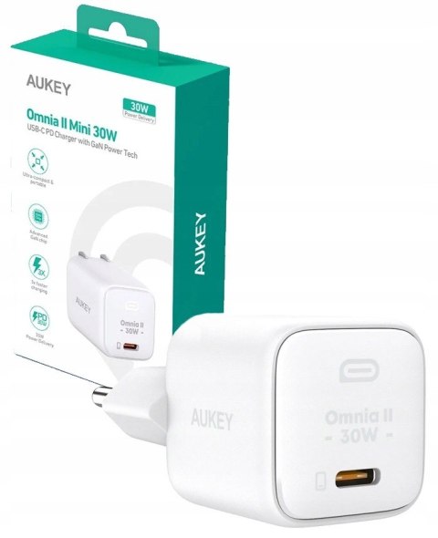 PA-B1L White Omnia II Mini ładowarka sieciowa 1xUSB-C PowerDelivery 30W 5A PA-B1L White Omnia II Mini ładowarka sieciowa 1xUSB-C PowerDelivery 30W 5A