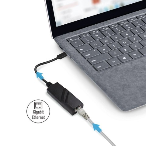 Adapter USB 3.2 Gen1 USB-C do Gigabit Ether. Adapter USB 3.2 Gen1 USB-C do Gigabit Ether.