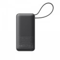 Powerbank 545 NANO 30W 10000mAh z wbudowanym kablem USB-C, czarny