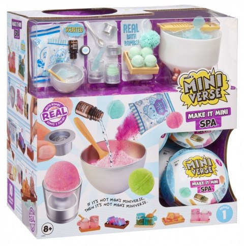 Figurki Miniverse Make It Mini Spa Display 15 sztuk Figurki Miniverse Make It Mini Spa Display 15 sztuk