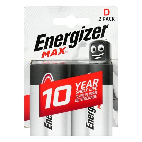Baterie alkaliczne LR20/D blister 2szt. ENERGIZER MAX