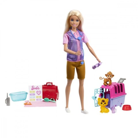 Lalka Barbie Ratowniczka zwierząt Kariera Lalka Barbie Ratowniczka zwierząt Kariera