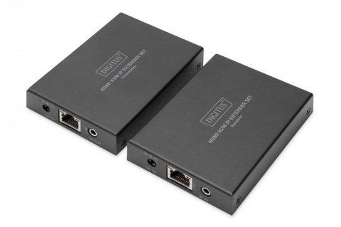 Przedłużacz / Extender KVM HDMI+USB 150m po kat.5e UTP/IP 1080p FHD 60Hz audio (zestaw) Przedłużacz / Extender KVM HDMI+USB 150m po kat.5e UTP/IP 1080p FHD 60Hz audio (zestaw)