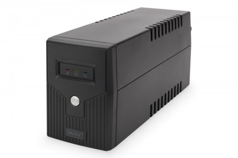 UPS Line-Ineractive LED BASIC, 600VA/360W, 1x12V/7Ah, AVR, 2x Schuko CEE 7/3 UPS Line-Ineractive LED BASIC, 600VA/360W, 1x12V/7Ah, AVR, 2x Schuko CEE 7/3